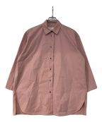 JIL SANDERジルサンダー）の古着「コットンシャツ」｜ピンク