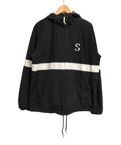 stussy（ステューシー）stussy (ステューシー) ナイロンジャケット ブラック サイズ:Mの古着・服飾アイテム