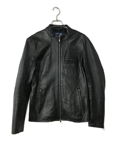 HALB（ハルプ）HALB (ハルプ) ラムレザージャケット ブラック サイズ:Mの古着・服飾アイテム
