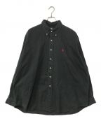 POLO RALPH LAURENポロ・ラルフローレン）の古着「90sボタンシャツ」｜ブラック