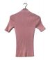 BOTTEGA VENETA (ボッテガベネタ) ニットポロシャツ ピンク サイズ:M：17800円
