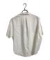 ETRE (エトレ) オープンネックツイルサテンシャツ ホワイト サイズ:FREE：15000円