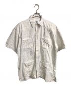 MONCIEUR GIVENCHYムッシュ ジバンシイ）の古着「LINEN Guayabera Shirt」｜ホワイト