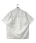 AUBETT (オーベット) ヘビーブロードサイドベント半袖オーバーシャツ ホワイト サイズ:4：15800円