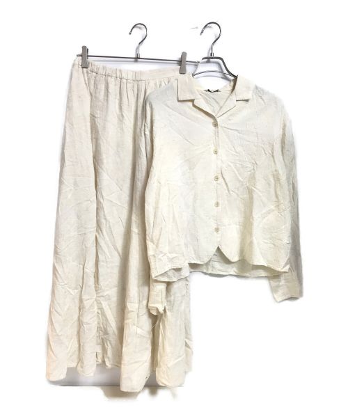 CLANE（クラネ）CLANE (クラネ) セットアップ ホワイト サイズ:FREEの古着・服飾アイテム