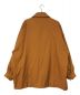 meanswhile (ミーンズワイル) Satin Flannel Over Short Coat キャメル サイズ:4：12800円