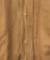 中古・古着 meanswhile (ミーンズワイル) Satin Flannel Over Short Coat キャメル サイズ:4：12800円