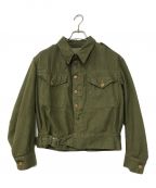 British Armyブリティッシュ アーミー）の古着「overalls blouse denim」｜グリーン