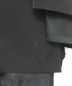 中古・古着 GROUND Y (グラウンドワイ) POLYESTER CREPE de CHINE DOUBLE JACKET ブラック サイズ:3：22800円
