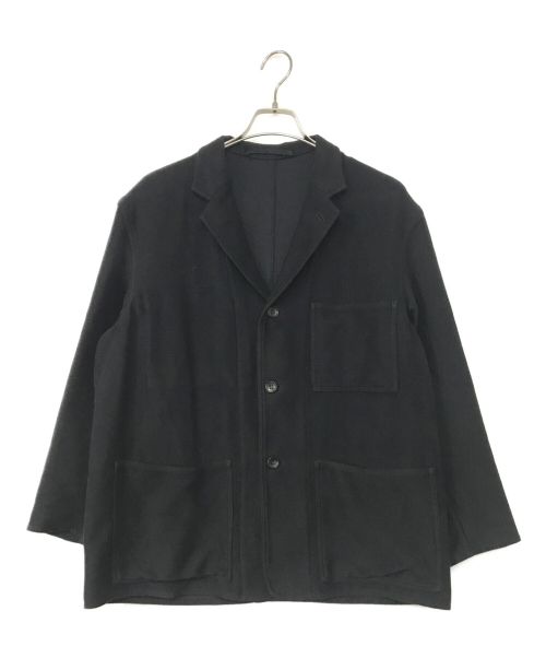 Graphpaper（グラフペーパー）Graphpaper (グラフペーパー) Moleskin French Work Jacket ブラック サイズ:1の古着・服飾アイテム