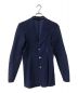 COMME des GARCONS（コムデギャルソン）の古着「シースルー テーラードジャケット」｜ブルー