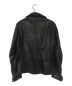 A vontade (アボンタージ) カウハイドライダースジャケット ブラック サイズ:S：28000円