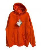 SUPREMEシュプリーム）の古着「WINDSTOPPER Zip Up Hooded Sweatshirt」｜オレンジ