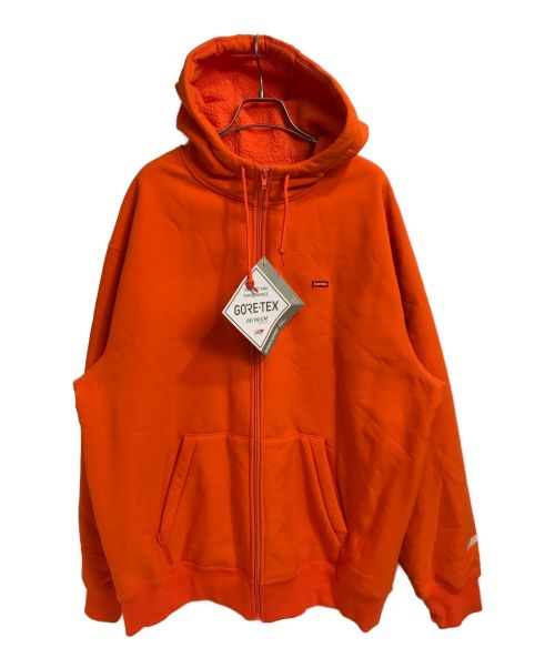SUPREME（シュプリーム）Supreme (シュプリーム) WINDSTOPPER Zip Up Hooded Sweatshirt オレンジ サイズ:XL 未使用品の古着・服飾アイテム