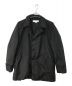 COMME des GARCONS SHIRT（コムデギャルソンシャツ）の古着「中綿ナイロンテーラードジャケット」｜ブラック