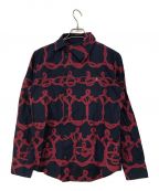 Vivienne Westwood manヴィヴィアン ウェストウッド マン）の古着「Printed ‘Chain’ Shirt」｜ネイビー