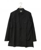 Yohji Yamamoto pour hommeヨウジヤマモト プールオム）の古着「L/Sシャツ」｜ブラック