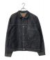 LEVI'S（リーバイス）の古着「ユーロ70501デニムジャケット」｜ブラック