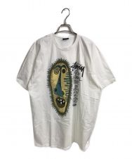 stussy (ステューシー) ゾウリムシプリントtシャツ ホワイト サイズ:XL