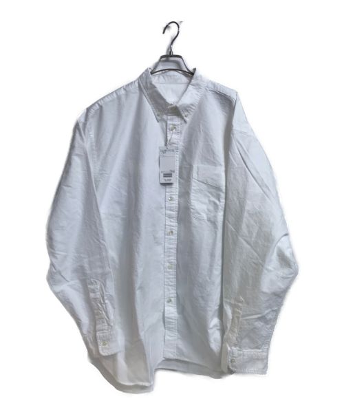 SSZ（エスエスズィー）SSZ (エスエスズィー) ボタンダウンシャツ ホワイト サイズ:Lの古着・服飾アイテム
