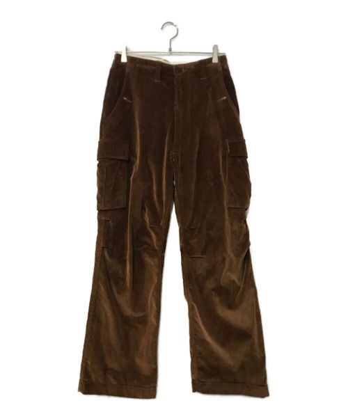 E.TAUTZ（イートーツ）E.TAUTZ (イートーツ) CORE CARGO PANTS ブラウン サイズ:28の古着・服飾アイテム