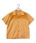 STAR OF HOLLYWOOD（スターオブハリウッド）の古着「半袖シャツ」｜オレンジ