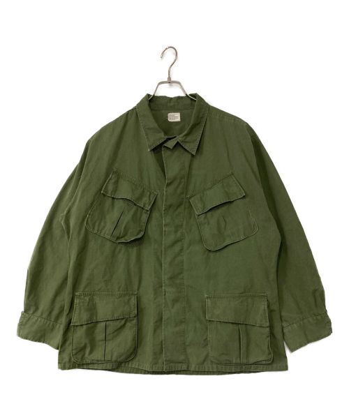 US ARMY（ユーエスアーミー）US ARMY (ユーエス アーミー) ジャングルファティーグジャケット グリーン サイズ:Lの古着・服飾アイテム