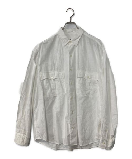 Porter Classic（ポータークラシック）Porter Classic (ポータークラシック) 長袖シャツ ホワイト サイズ:Lの古着・服飾アイテム