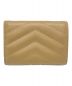 Yves Saint Laurent (イヴサンローラン) 3つ折り財布 ベージュ：15000円