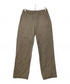 BUZZ RICKSON'Sバズリクソンズ）の古着「EAVY COTTON COVERT TROUSERS」｜ブラウン