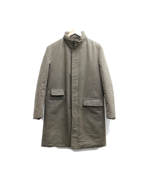 MONCLER（モンクレール）MONCLER (モンクレール) フーデッドコート ブラウン サイズ:1の古着・服飾アイテム