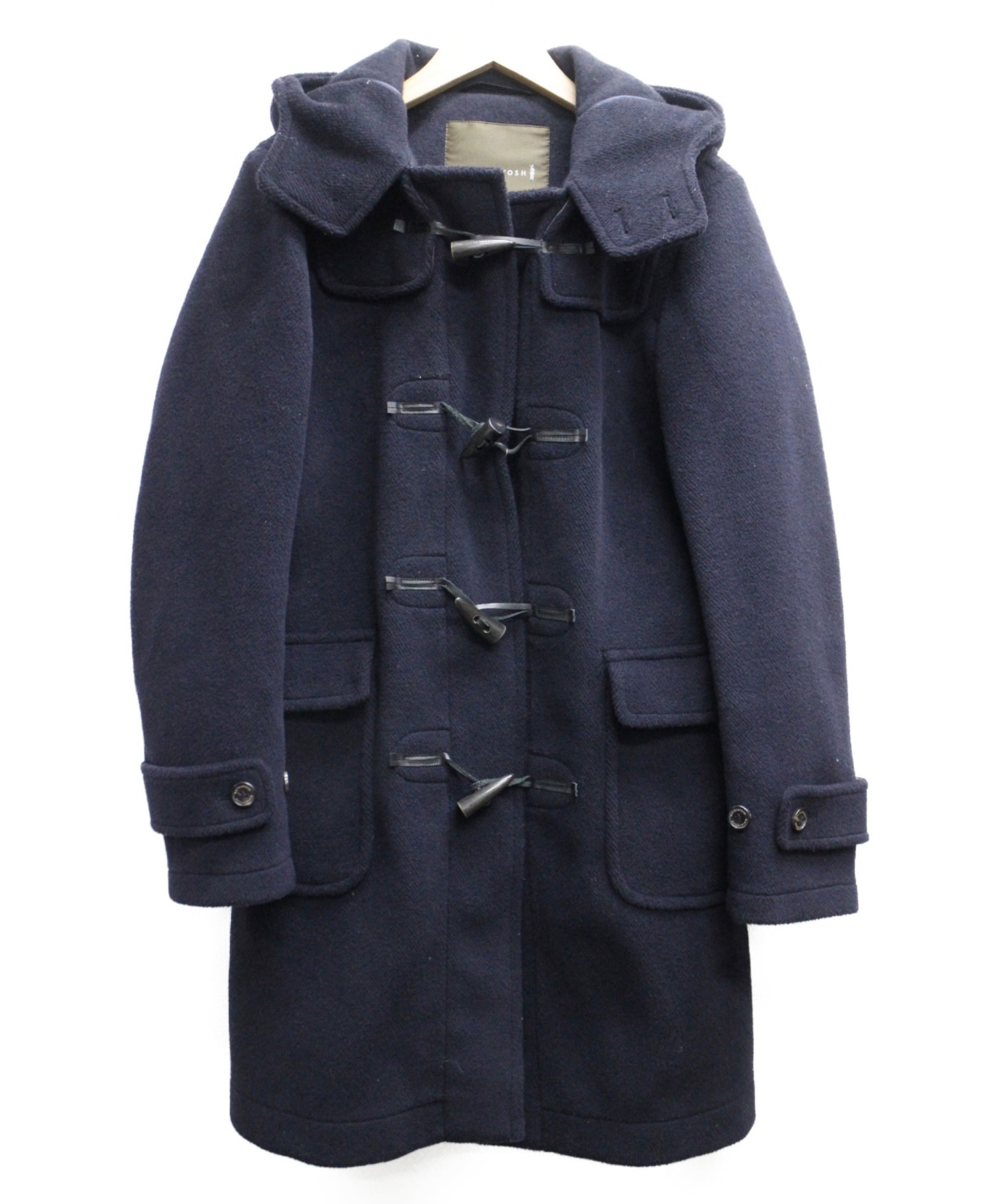 中古 古着通販 Mackintosh マッキントッシュ ロングダッフルコート ネイビー サイズ 36 Mac Weir ブランド 古着通販 トレファク公式 Trefac Fashion