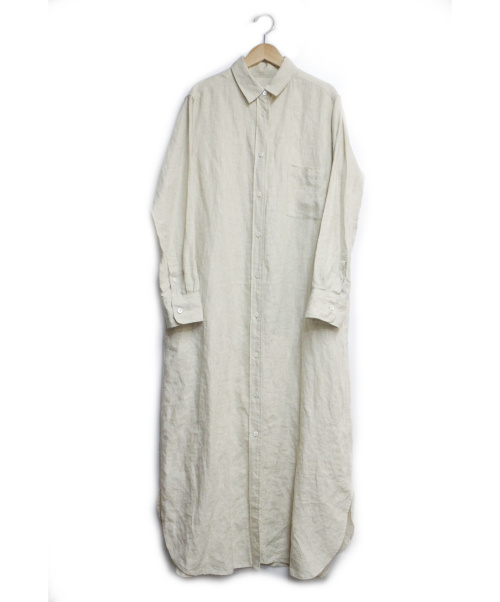 中古 古着通販 Plage プラージュ Linenシャツワンピース アイボリー サイズ 38 ブランド 古着通販 トレファク公式 Trefac Fashion