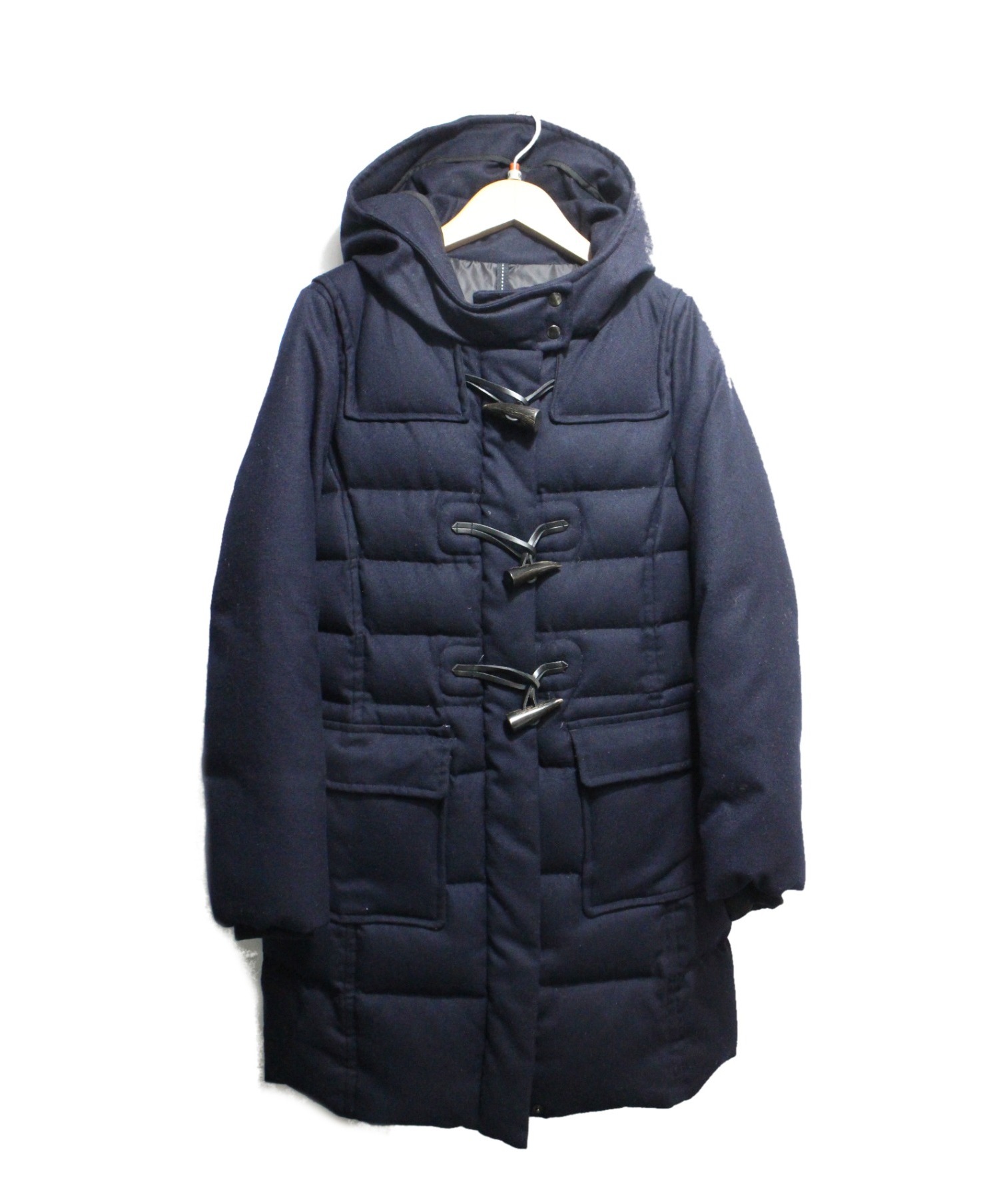 中古 古着通販 Untitled アンタイトル ダッフルダウンコート ネイビー サイズ 2 ブランド 古着通販 トレファク公式 Trefac Fashion