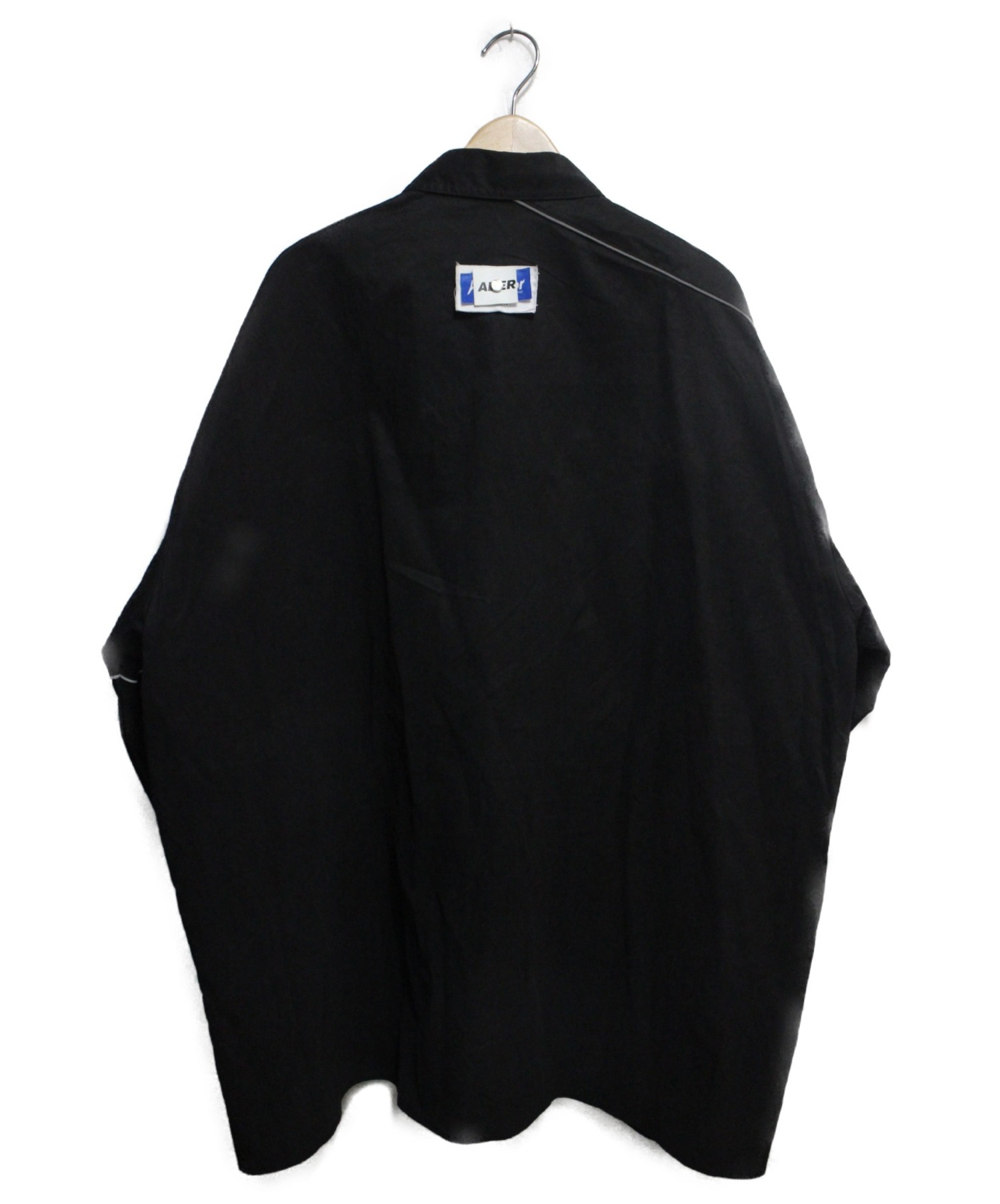 ADER error (アーダーエラー) Vaderay Oversized shirt ブラック サイズ:3