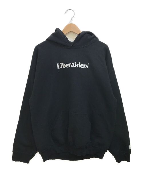 Liberaiders（リベライダーズ）Liberaiders (リベライダーズ) プルオーバーパーカー ブラック サイズ:Ⅼの古着・服飾アイテム