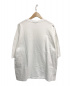 COMME des GARCONS HOMME (コムデギャルソン オム) 綿度詰天竺 製品プリントTシャツ ホワイト サイズ:M：7800円