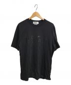 MSGM（）の古着「ロゴプリントTシャツ」｜ブラック