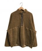 Graphpaper（）の古着「Wool Boa High Neck Pullover」｜ブラウン