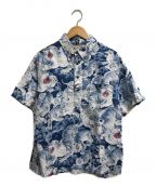 JELADO（ジェラード）の古着「Aloha Shirt 百虎」｜ブルー×ホワイト