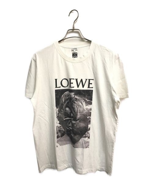 LOEWE（ロエベ）LOEWE (ロエベ) Ken Heyman T-Shirt ホワイト サイズ:Lの古着・服飾アイテム
