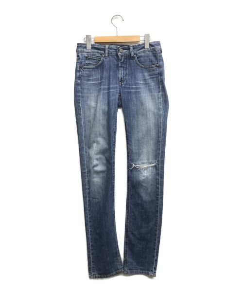 Acne Jeans（アクネジーンズ）Acne Jeans (アクネジーンズ) スキニーデニムパンツ ブルー サイズ:記載無しの古着・服飾アイテム