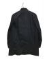 EDIFICE (エディフィス) SUPER 150’s ウール メルトン スタンドカラーコート ブラック サイズ:Ｍ：13800円