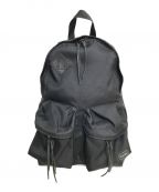 UNDERCOVERアンダーカバー）の古着「WE MAKE NOISE NOT CLOTHES BACKPACK S」｜ブラック