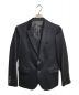 EPOCA UOMO（エポカ ウォモ）の古着「ハイテンションジャージージャケット」｜ネイビー
