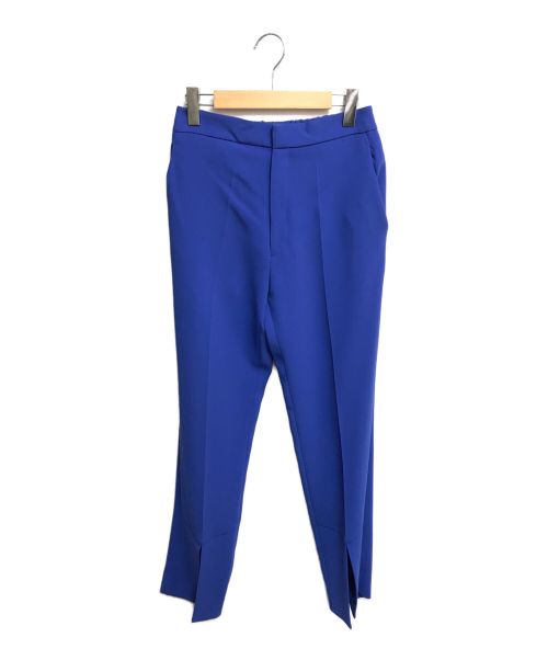 CINOH（チノ）CINOH (チノ) SLITパンツイージースラックス ブルー サイズ:36の古着・服飾アイテム