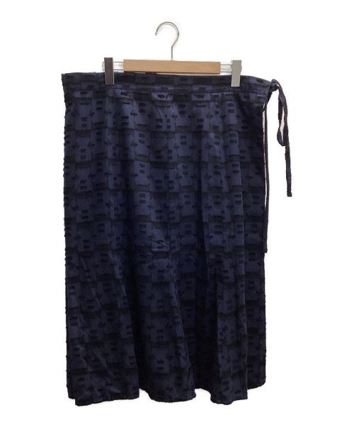 renacnatta（レナクナッタ）renacnatta (レナクナッタ) Banshu Mermaid Wrap Skirt - Matinee ネイビー サイズ:サイズ表記無しの古着・服飾アイテム