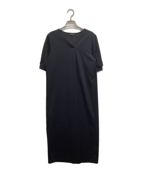 UNTITLED（アンタイトル）UNTITLED (アンタイトル) カットジョーゼット ワンピース ブラック サイズ:2の古着・服飾アイテム