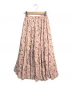 MARIHAマリハ）の古着「草原の虹のスカート」｜ピンク