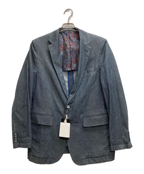 Barassi（バラシ）Barassi (バラシ) テーラードジャケット ブルー サイズ:46の古着・服飾アイテム